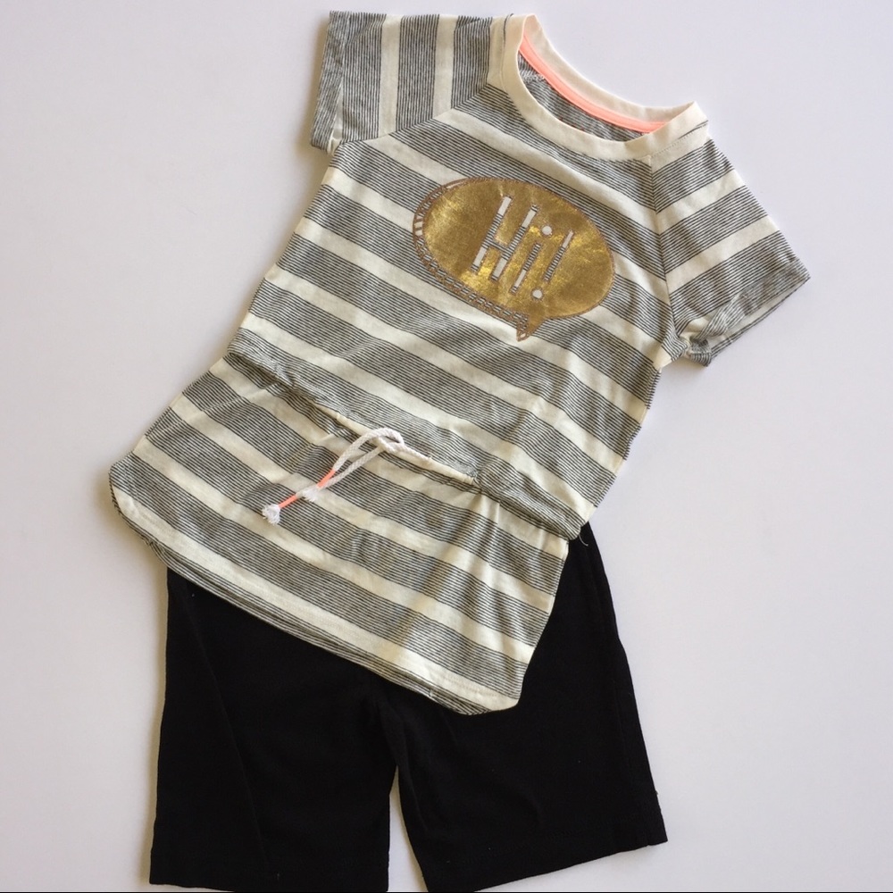 Cat & Jack Drawstring Hi Pullover